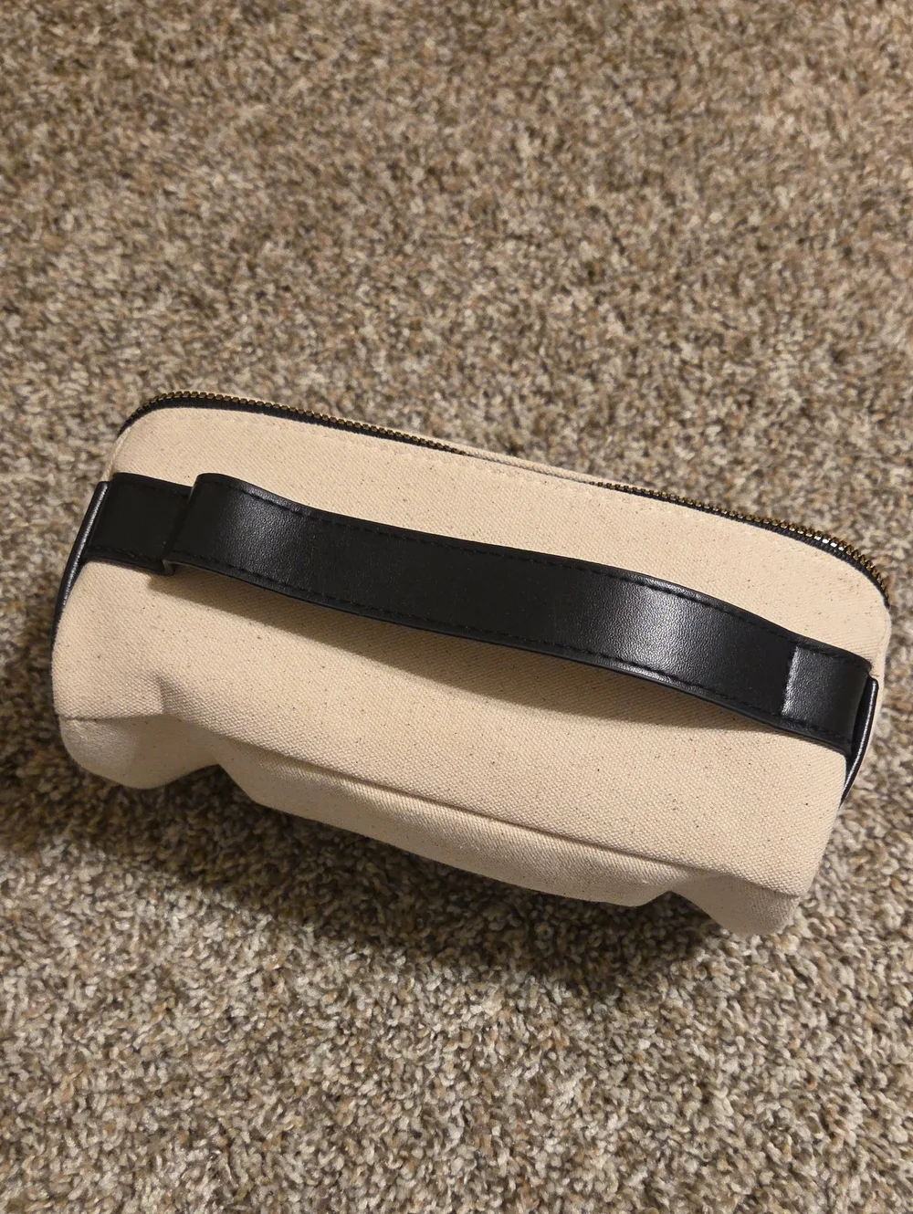 WEWOREWHAT 100% Cotton Canvas Cosmetic Bag